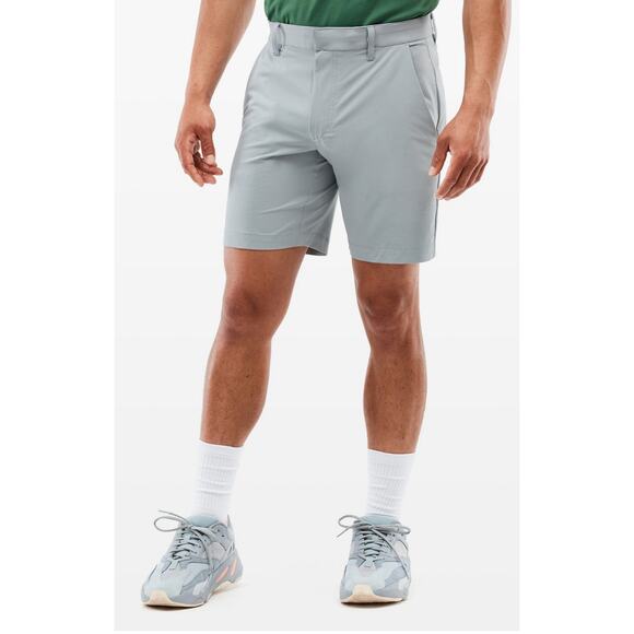 Fabletics The Only Tech Shorts Mens Size 36 Shadow Grey Activewear New - Picture 1 of 13